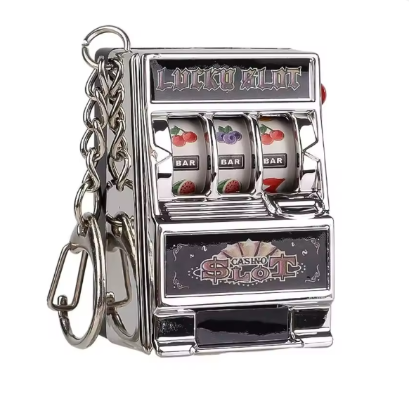 Brelok Lucky Slot 🎰 - (srebrny)